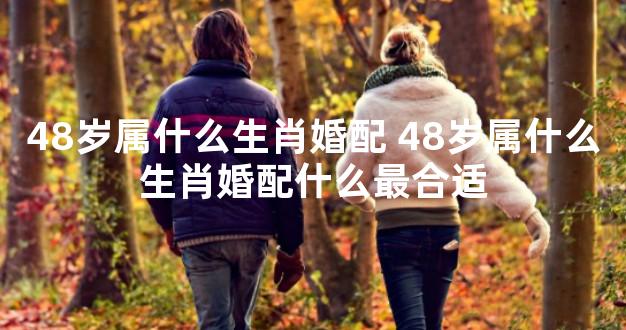 48岁属什么生肖婚配 48岁属什么生肖婚配什么最合适